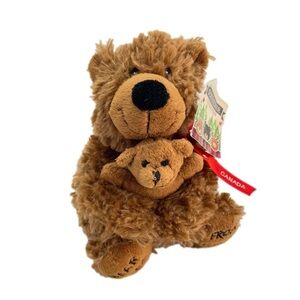 Creature Comfort Souvenir Collection Brown Bear Mama and Baby